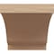 Ekena Millwork 12"W x 12"D x 12"H Wide Moab Rough Cedar Woodgrain TimberThane Corbel, Primed Tan CORUR12X12X12MOARCPR - alternate 3